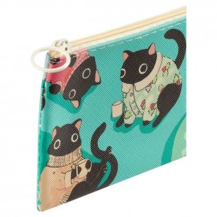 Пенал мягкий 200х100 мм MESHU "More coffee", искусственная кожа. Арт. MS_57878 фото книги 3