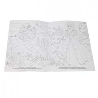 Раскраска "Бал принцесс" фото книги 2