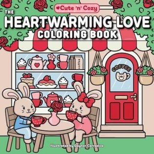 Heartwarming Love Coloring Book фото книги