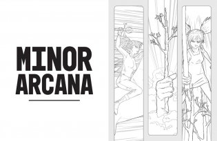 Manga Tarot: a Colouring Book фото книги 8