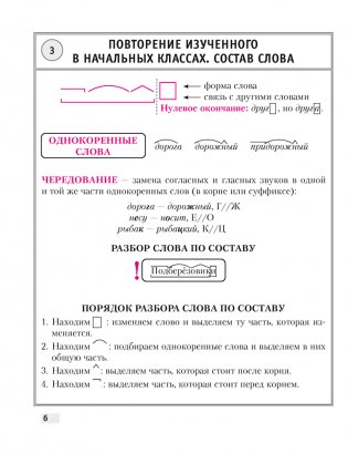 Русский язык. 5 класс. Опорные конспекты фото книги 5