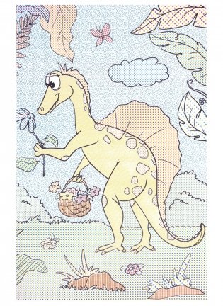 Динозавры. Водная Maxi-раскраска фото книги 5