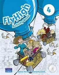 Fly High Level 4 Activity Book and CD-ROM Pack (+ CD-ROM) фото книги