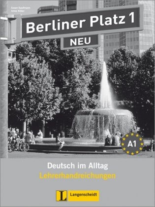 Berliner Platz 1 NEU Lehrerhandreichungen фото книги