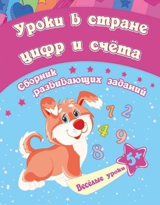 Уроки в стране цифр и счета. Сборник развивающих заданий для детей от 5 лет фото книги