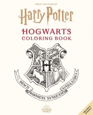 Harry Potter: An Official Hogwarts Coloring Book фото книги