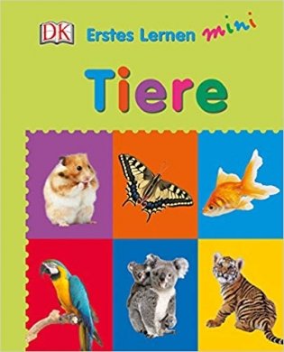 Erstes Lernen Mini Tiere. Board book фото книги