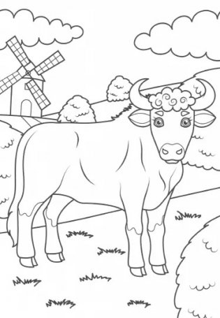 Раскраска . Ферма фото книги 2