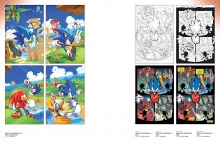 Sonic the Hedgehog: The IDW Comic Art Collection фото книги 2