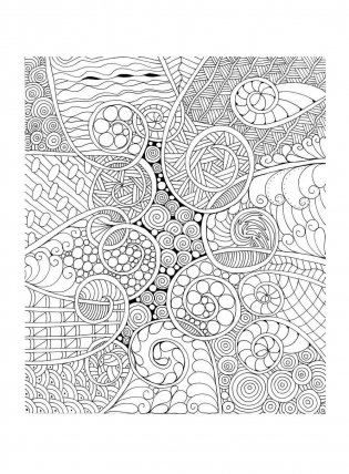 Дзен-дудлинг. Успокаивающие завитки фото книги 3