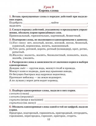 Русский язык. Тетрадь для повторения и закрепления. 6 класс фото книги 11