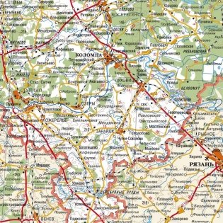 Складная карта "Москва + Московская область L", 95х67,5 см фото книги