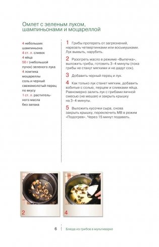 Блюда из грибов в мультиварке фото книги 7