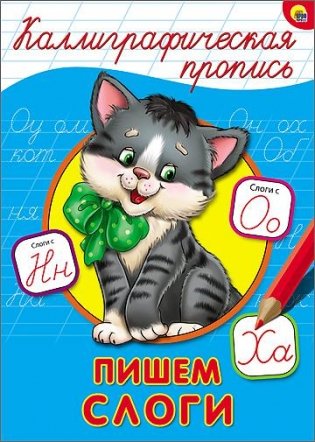 Пишем слоги. Серия "Каллиграфическая пропись" фото книги