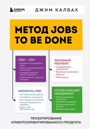Метод Jobs to Be Done. Проектирование клиентоориентированного продукта фото книги