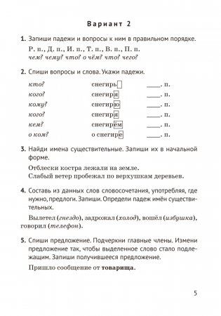 Русский язык. 4 класс. Контрольные и самостоятельные работы фото книги 4