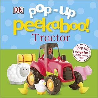 Pop-Up Peekaboo! Tractor. Board book фото книги