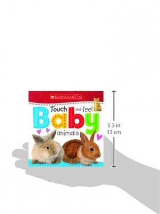 Touch and Feel Baby Animals. Board book фото книги 2