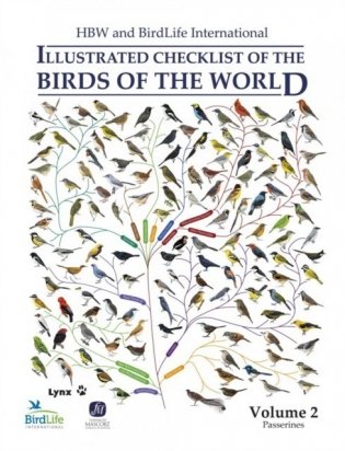 HBW and Birdlife International Illustrated Checklist of the Birds of the World Vol.2 фото книги