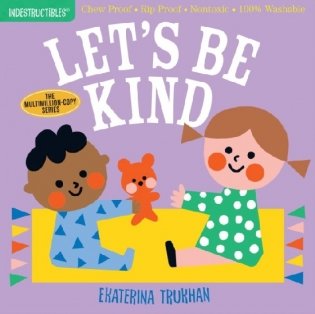 Let's Be Kind. Board book фото книги