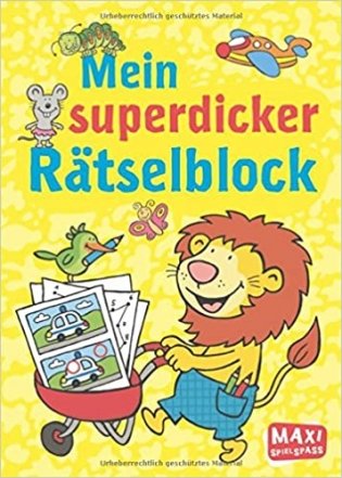 Mein superdicker Raetsellblock MAXI фото книги