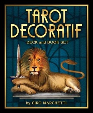 Tarot decoratif deck and book set фото книги
