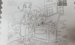 Раскраска со стикерами. Правила безопасности фото книги 2