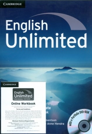 English Unlimited. Intermediate Coursebook with e-Portfolio and Online Workbook Pack фото книги