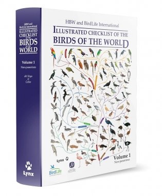 HBW and Birdlife International Illustrated Checklist of the Birds of the World Vol.1 фото книги 2