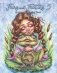 Fairy and Fantasy 5 Grayscale Coloring Book фото книги маленькое 2