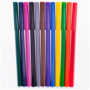 Фломастеры Centropen "Washable", 12цв., смываемые, блистер. Арт. 7 7790 1285 фото книги 2