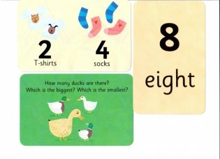 Early Learning 123 flash cards фото книги 6