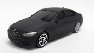 Машина металлическая "BMW M5" (чёрный матовый) фото книги