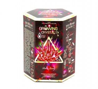 Набор для проведения опытов "Growing Crystal", набор 3 фото книги