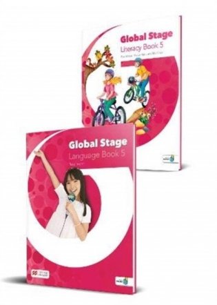 Global Stage 5. Literacy Book and Language Book with Navio App (количество томов: 2) фото книги