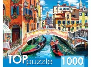 Пазлы "Toppuzzle. Гондолы в Венеции", 1000 элементов фото книги