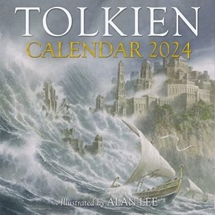 Tolkien Calendar 2024 фото книги