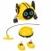 Робот-волчок многофункциональный с гироскопом Bondibon, с пусковым шнуром в комплекте (жёлтый) фото книги маленькое 4