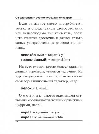 Турецко-русский русско-турецкий словарь фото книги 13