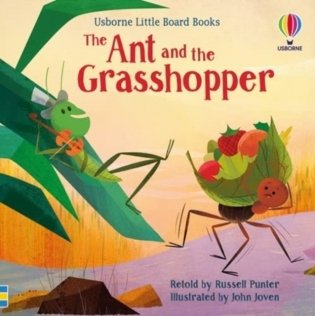 The ant and the grasshopper little board фото книги