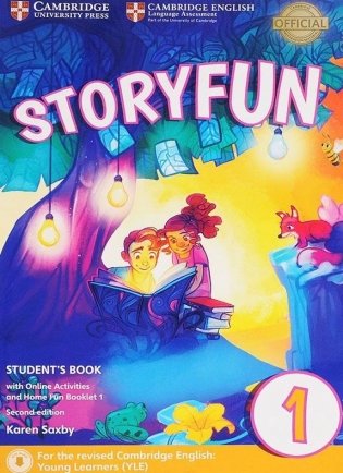 Storyfun for Starters. Level 1. Student's Book with Online Activities and Home Fun. Booklet 1 фото книги 3