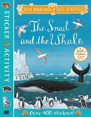 The Snail and the Whale Sticker Book фото книги