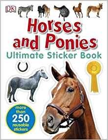 Horses and Ponies Ultimate Sticker Book фото книги