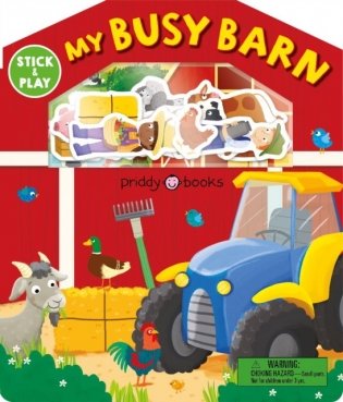 Stick and Play: My Busy Barn фото книги