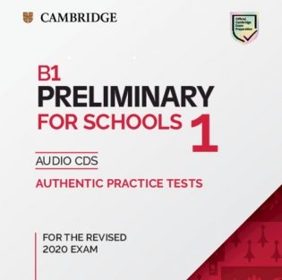 Audio CD. Cambridge Preliminary for Schools 1. В1 фото книги