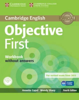 Objective First. Workbook without Answers (+ Audio CD) фото книги