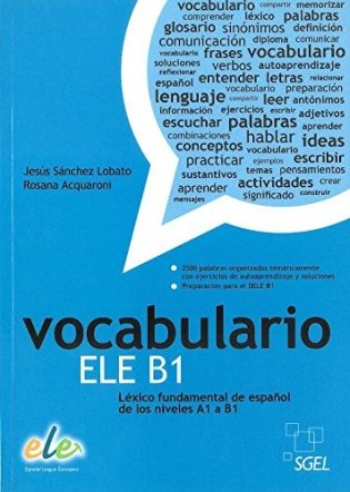 Vocabulario ELE B1 фото книги