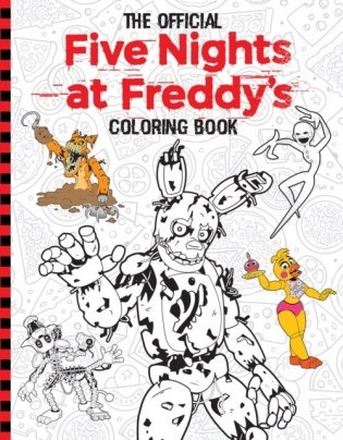 Official Five Nights at Freddy's Coloring Book фото книги