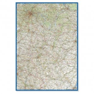 Складная карта "Россия от Москвы до Астрахани" (размер L) фото книги 3