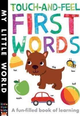 Touch-and-feel First Words (board book) фото книги